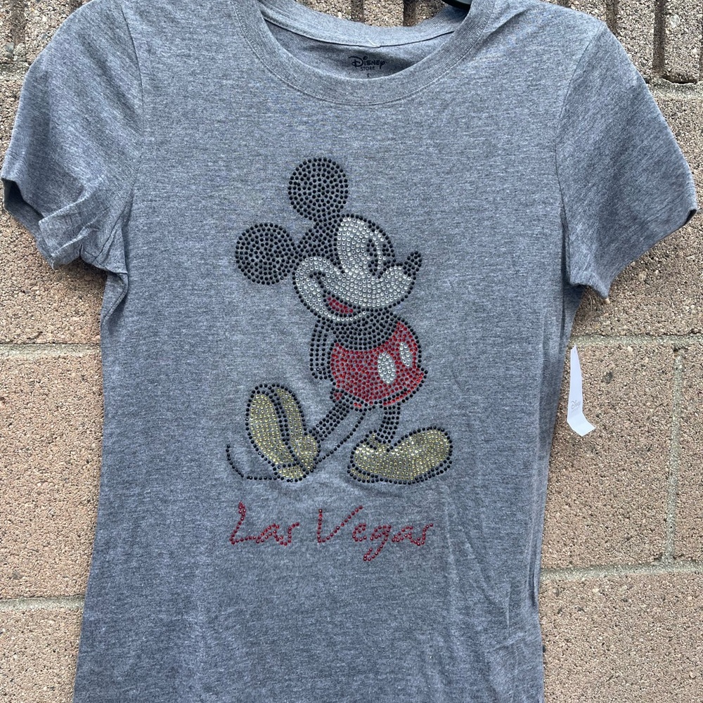 Mickey Mouse “Las Vegas” Embellished Women’s T-Shirt
